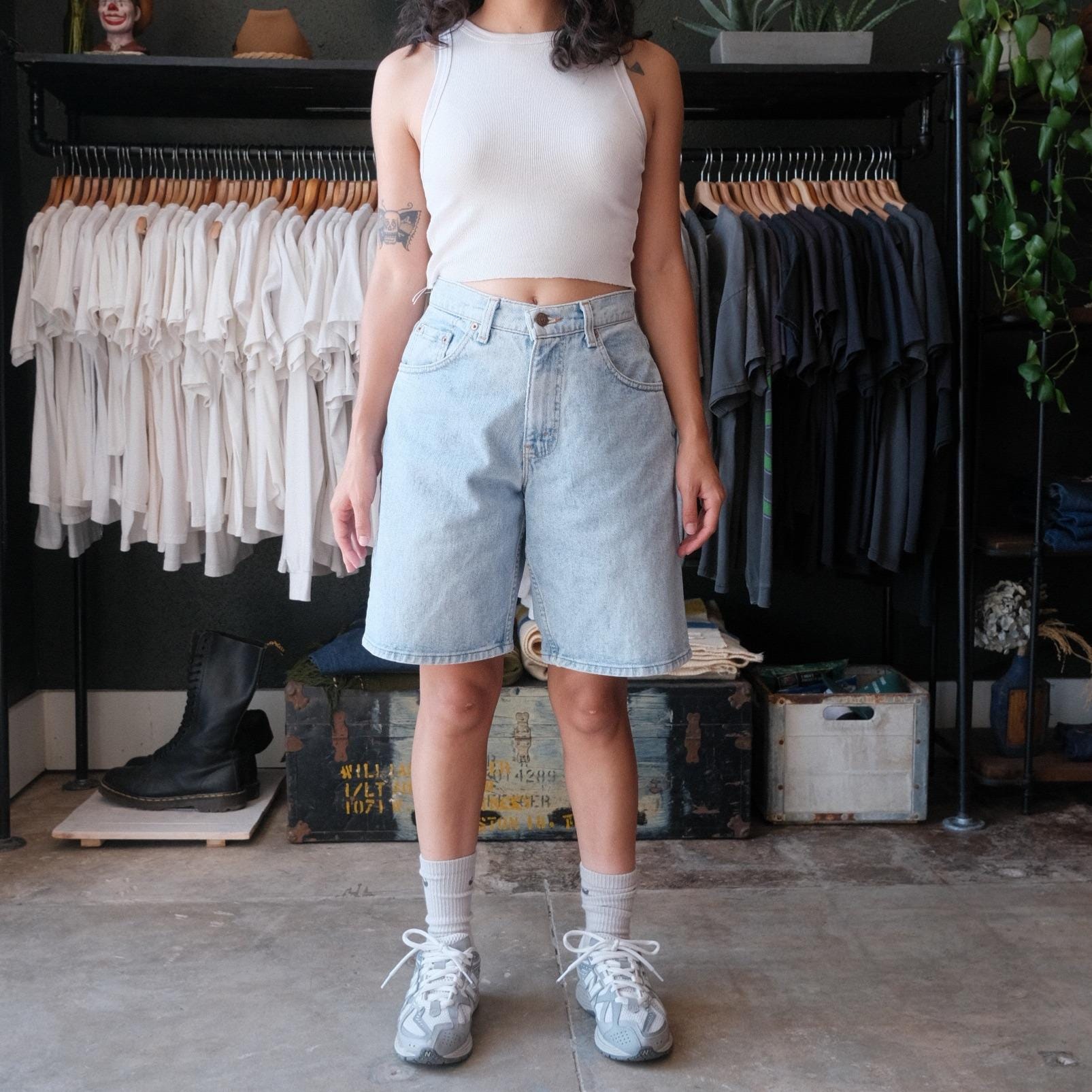 90s USA製 Levi's 560 Remake Baggy Shorts Vintage 90s Levi's 560 Denim Shorts Size 27 - Etsy