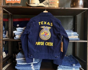 Mens Vintage Corduroy Texas FFA Jacket - Etsy