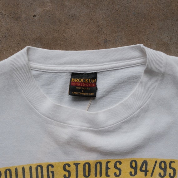 Vintage 90s Rolling Stones Voodoo Lounge T-shirt … - image 5