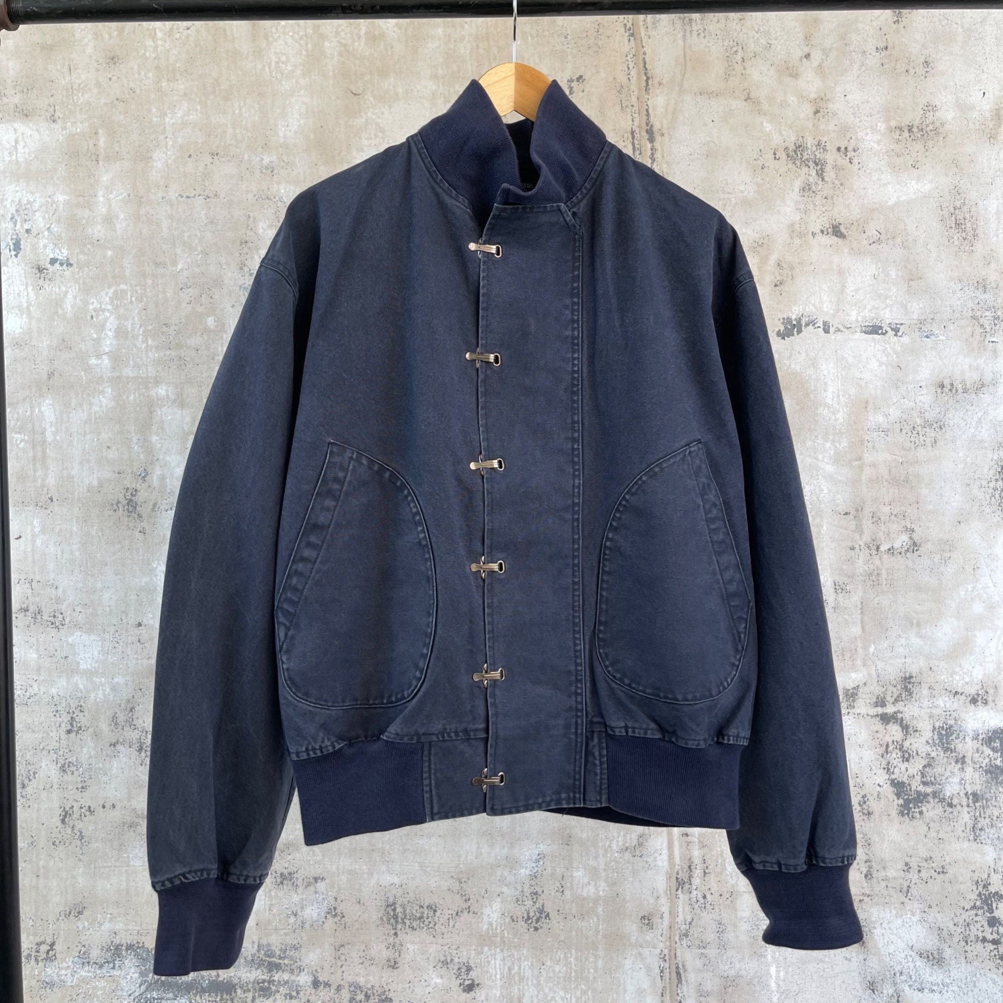 Vintage Polo Ralph Lauren Deck Jacket Size M USN Lobster Clip 