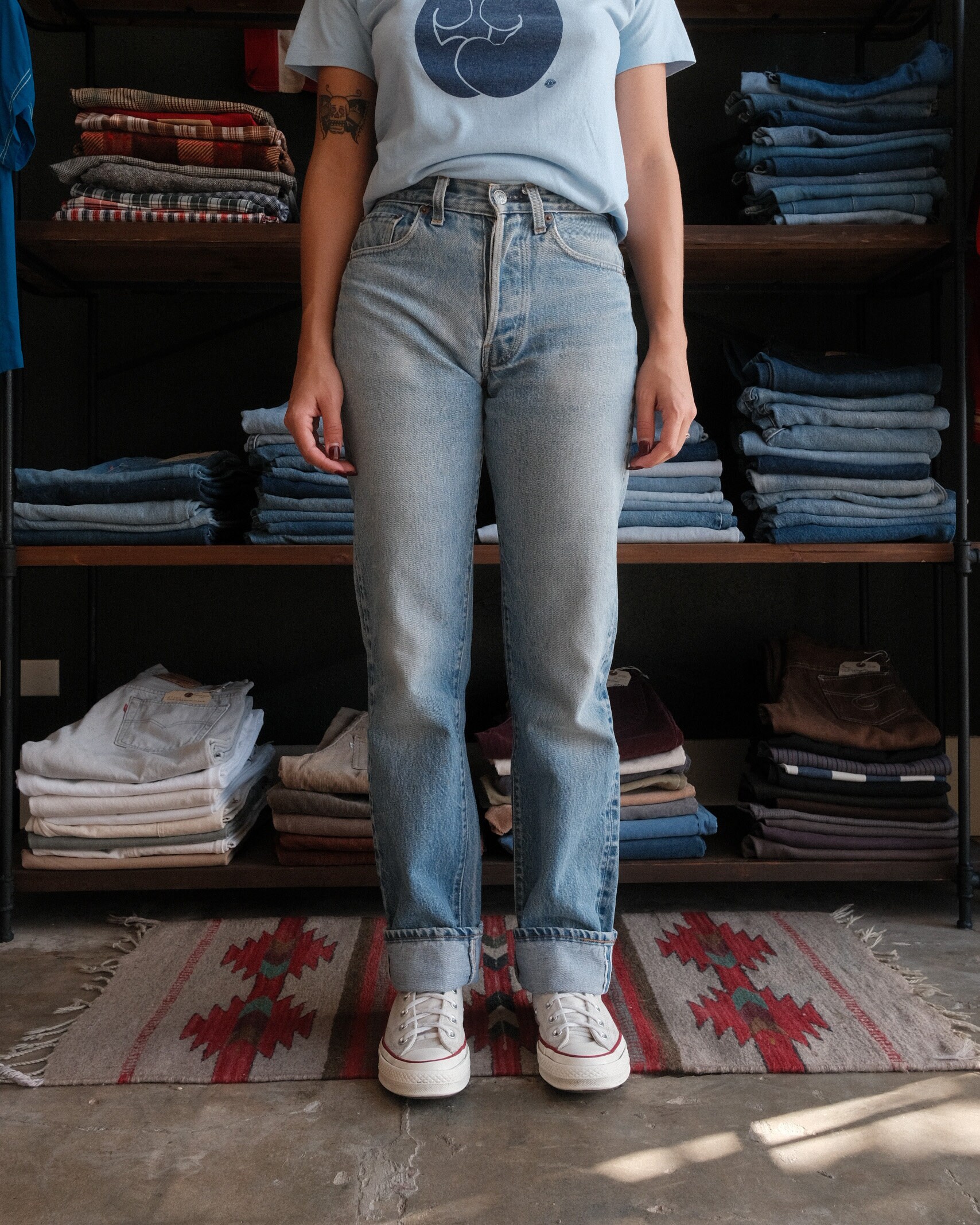 Hand Embroidery 80s Levi’s 501 REDLINE Vintage 80s Levi's 501 Redline Selvedge Denim USA 30x30 | eBay