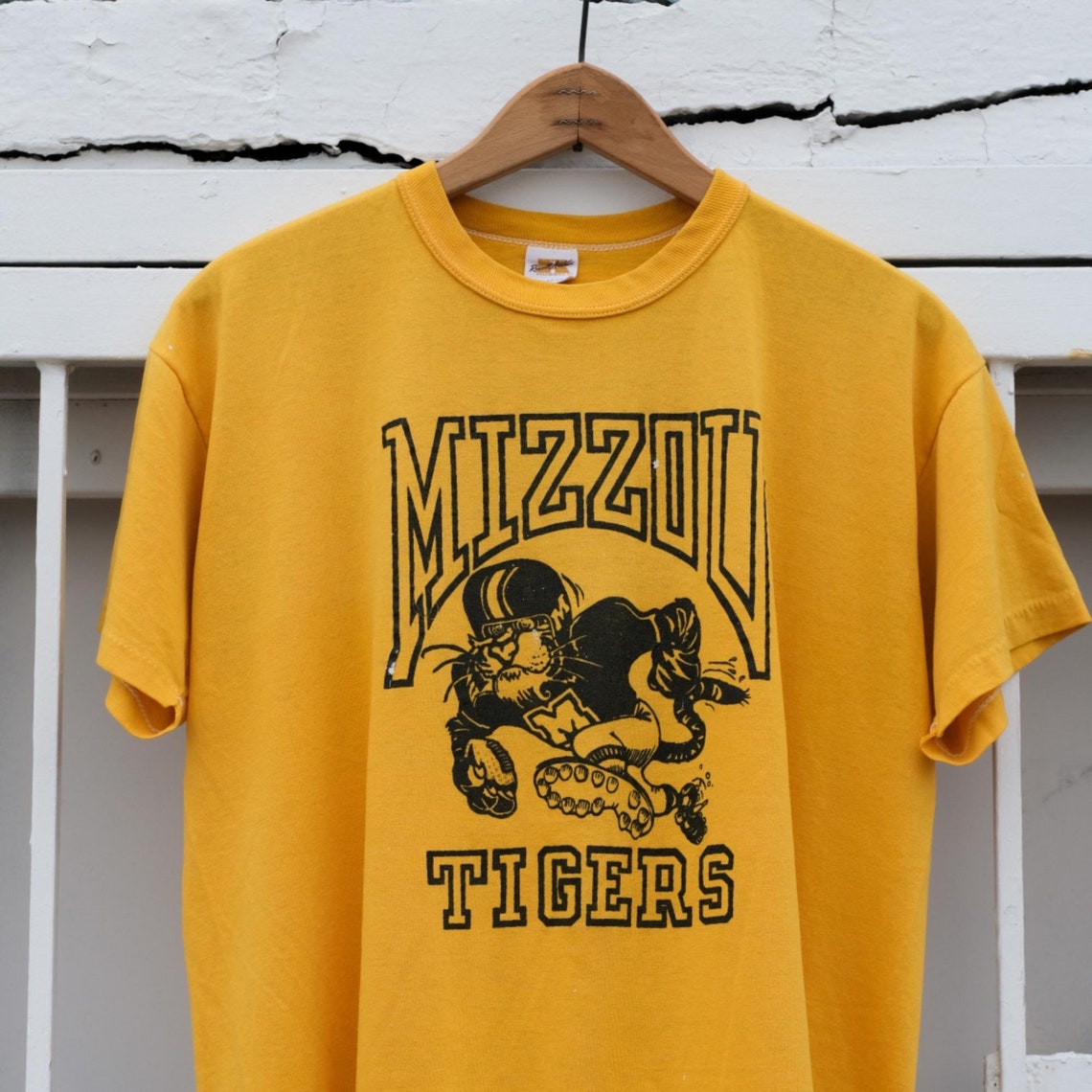 1970s Russell Athletic Mizzou Tigers Tee | Etsy