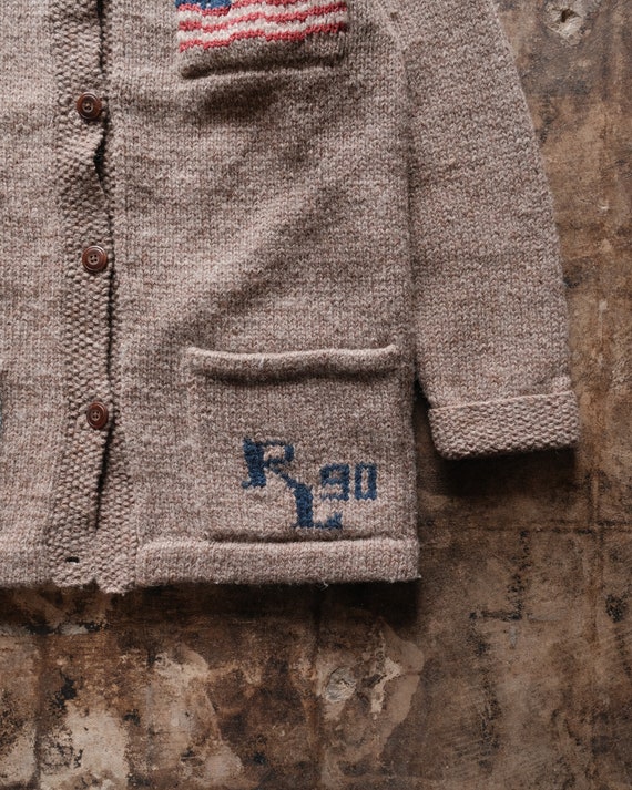 Vintage 90s Ralph Lauren Polo Country Cardigan Si… - image 4
