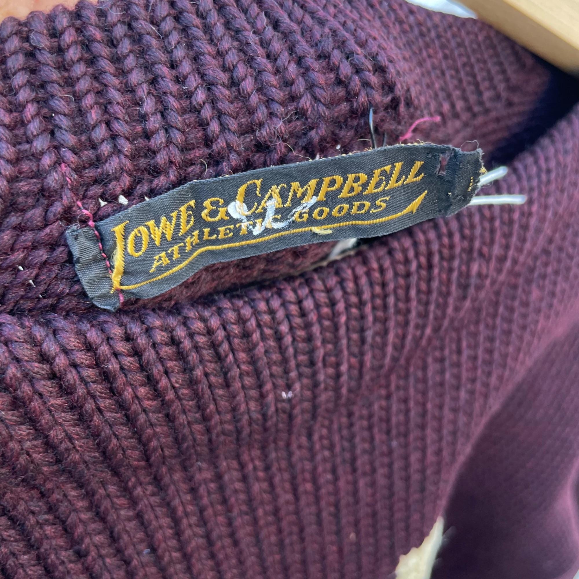 Vintage 1930s Lowe & Campbell Athletic Goods Vintage Varsity Vintage 1930s Lowe & Campbell Athletic Goods Vintage Varsity