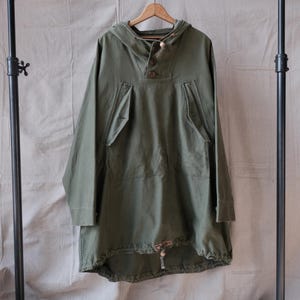 Vintage M43 Mountain Parka Olive Green Military Hooded Jacket XL/XXL WW2