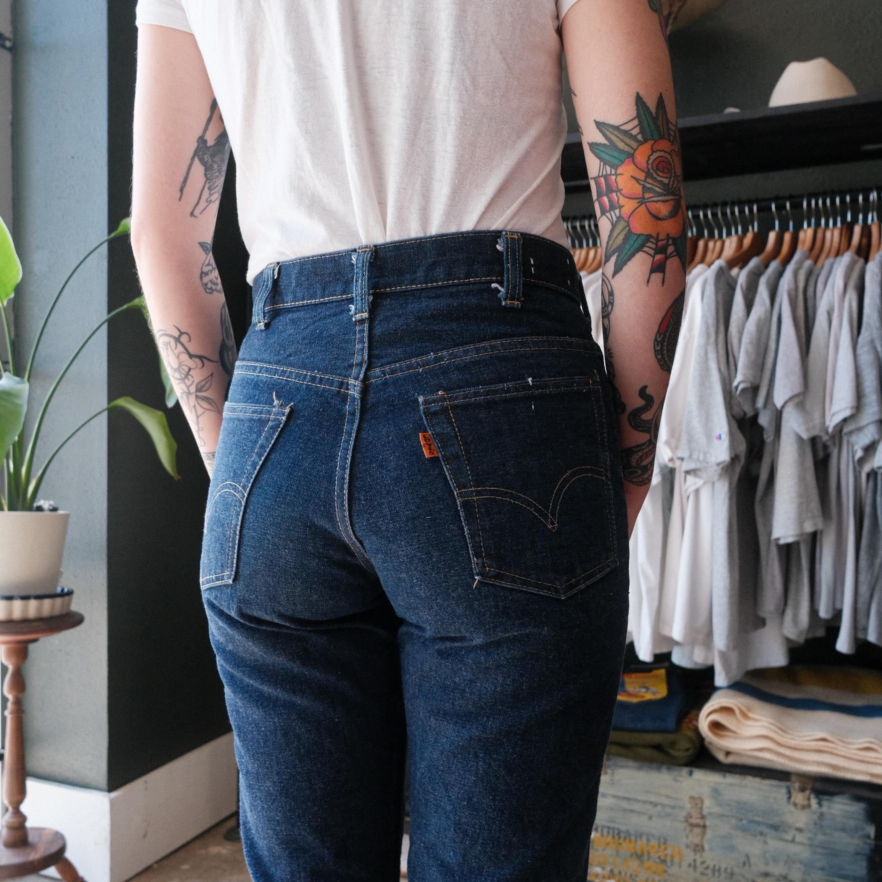 Vintage 1970's Levi's 646 Single Stitch Jeans 30x29 - Etsy