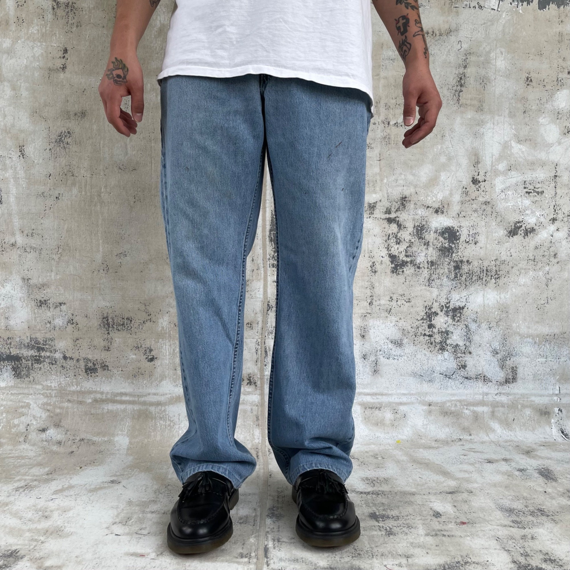 Vintage 90s Levi's Silver Tab Straight & Loose Jeans 36x33 Vintage 90s Levi's Silver Tab Straight & Loose Jeans 36x33