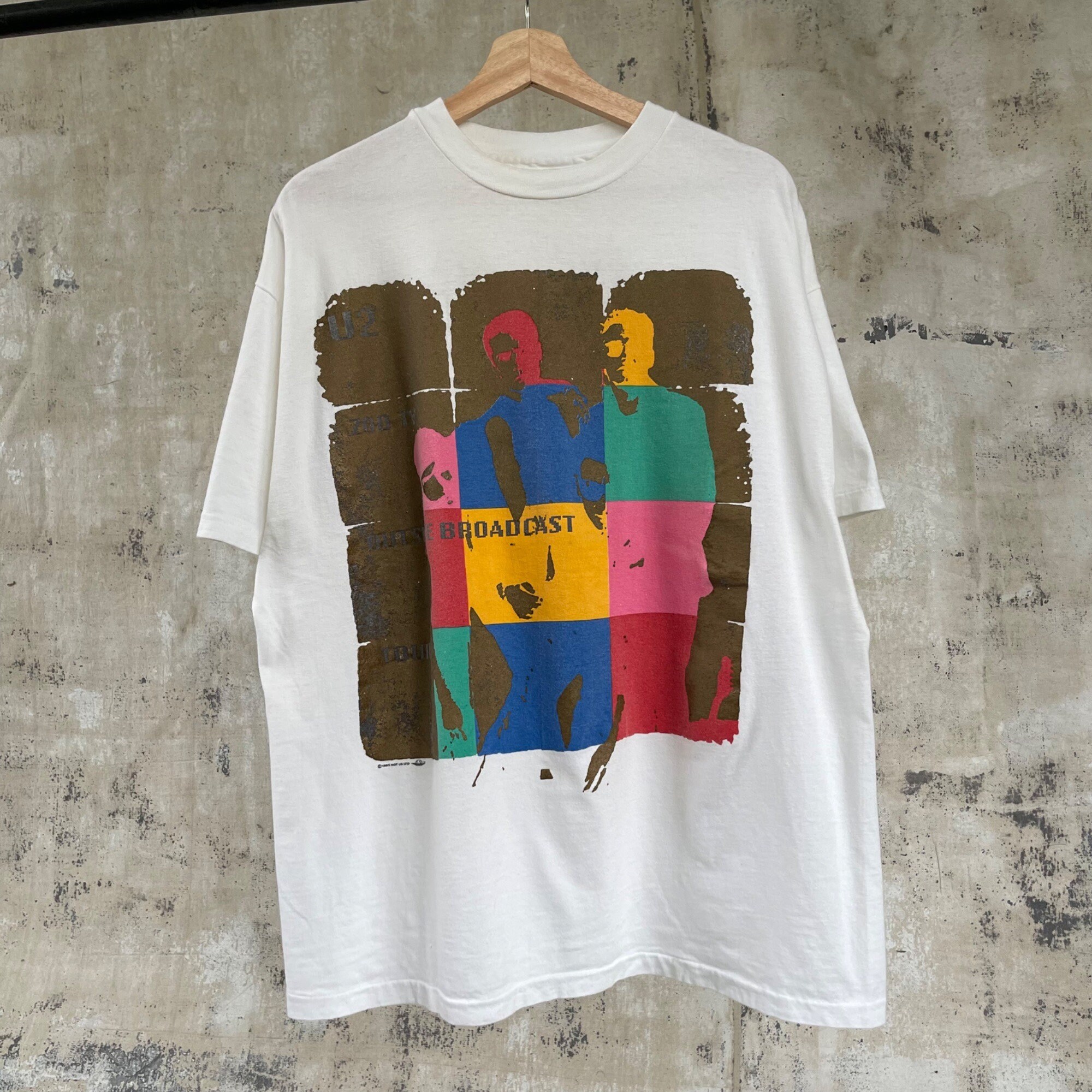 人気特価激安 Zoo Vintage 90s U2 Vintage Zoo TV Tour T-shirt. T