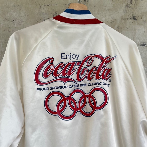 Vintage USA Olympics Chalk Line Jacket Size XL 19… - image 4