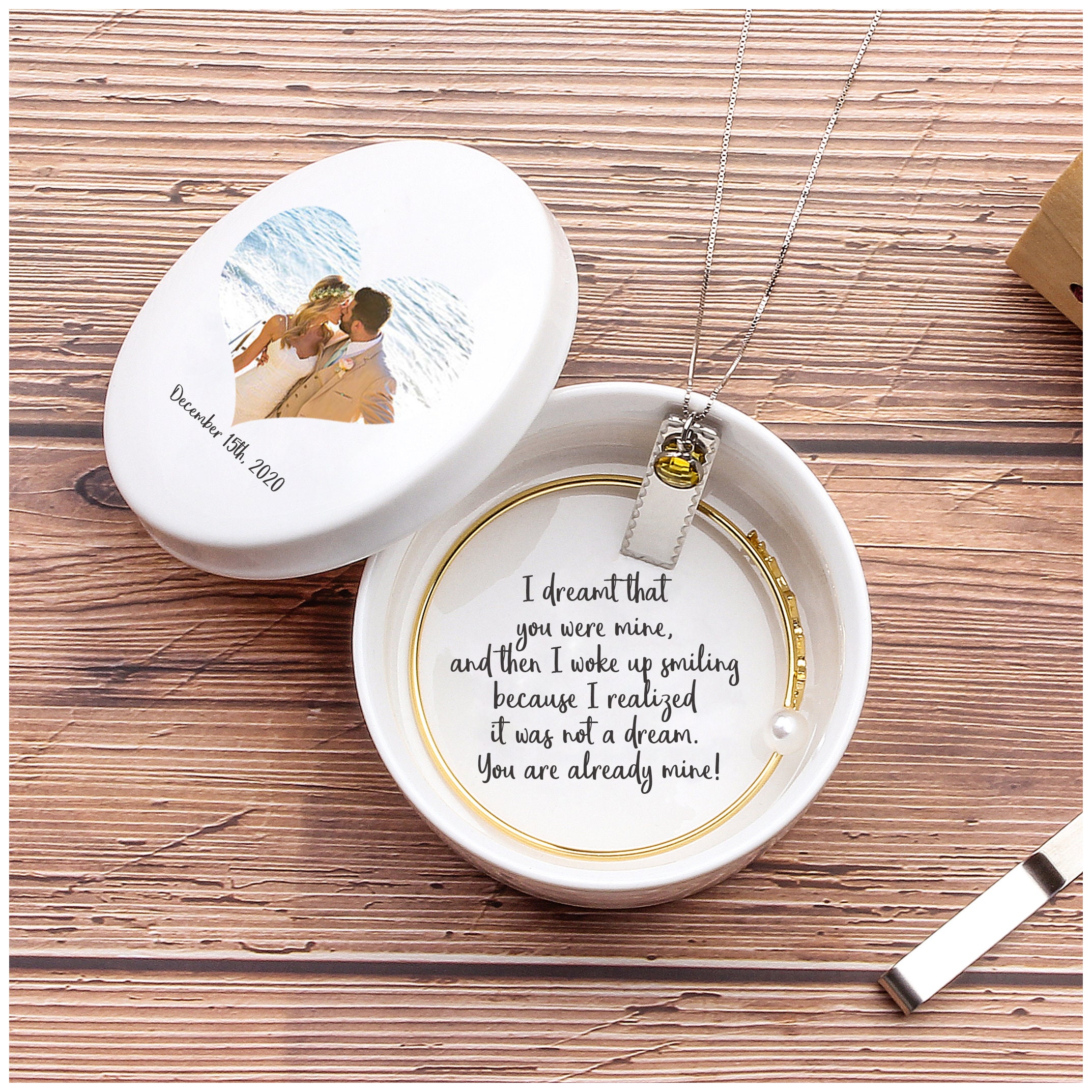 Custom Gift For Wife Personalized Gift For Bride From Groom Etsy