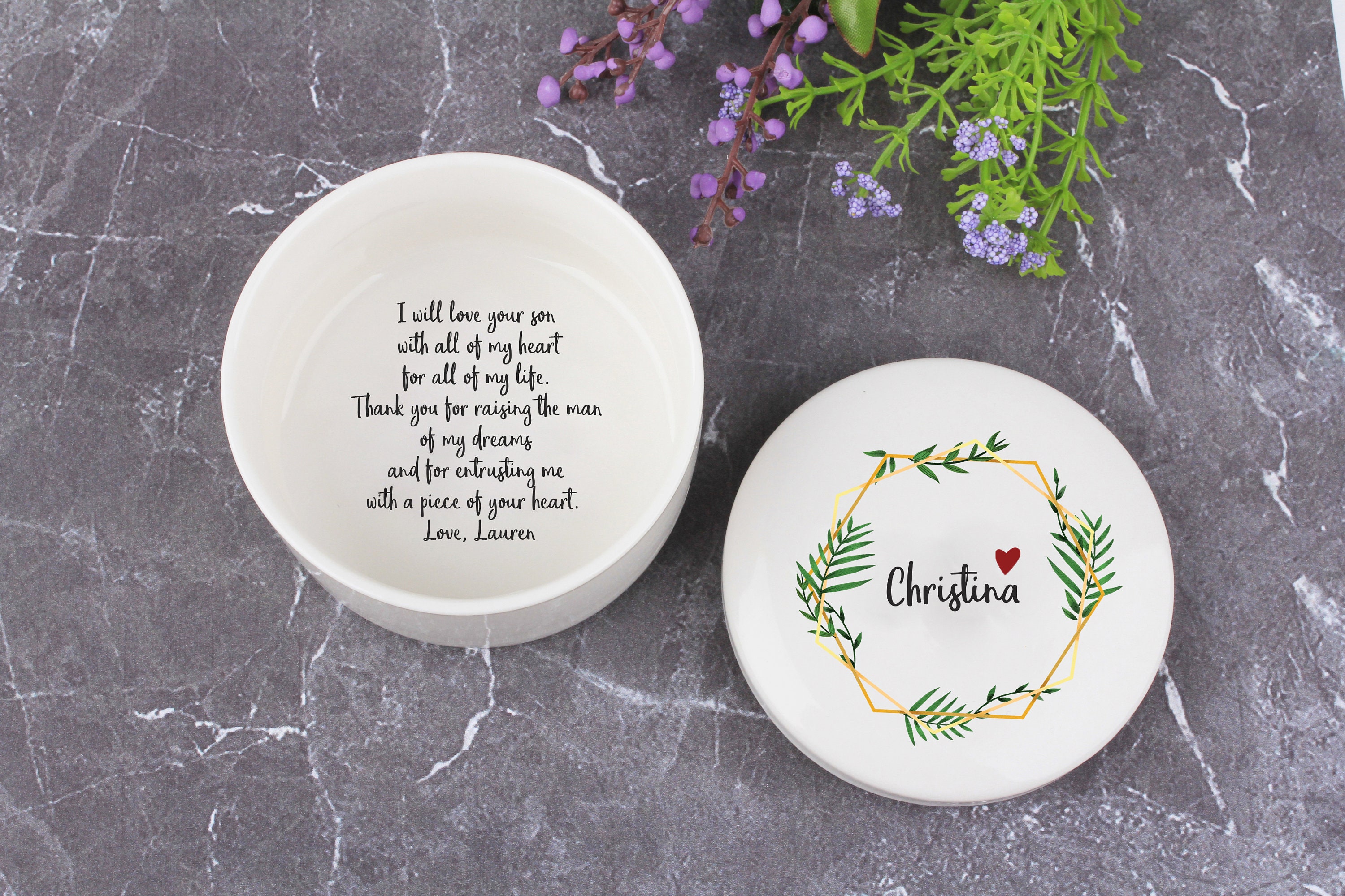 Personalized Christmas Gift For Mother In Law Mother Of The | Etsy