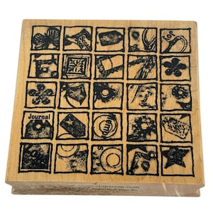 Clubschroothout Rubberstempel Junk Journaling Supplies Collage Thema Scrapbooking