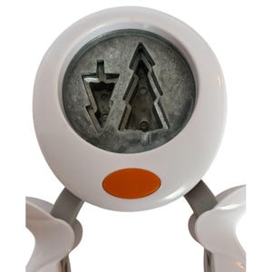 Fiskars Squeeze Lever Paper Punch Christmas Tree Forest Holiday Card Making Tool
