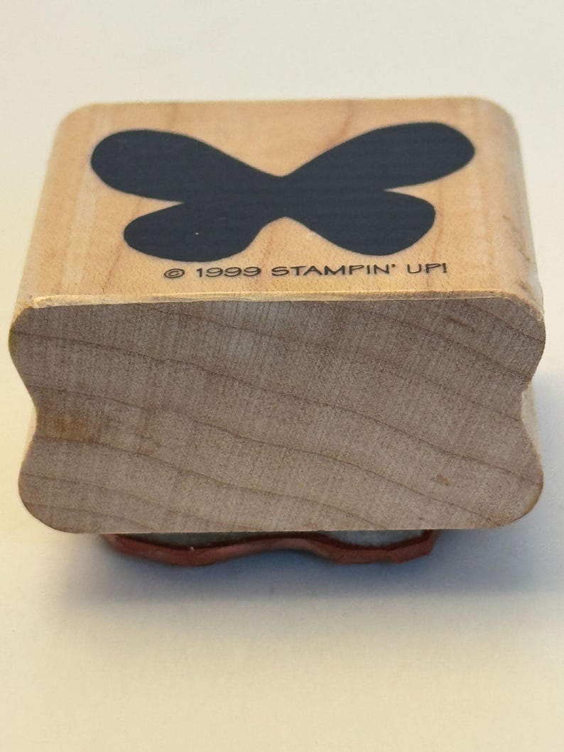 Stampin up Rubber Stamp Butterfly Wings Silhouette Spring Nature Card ...