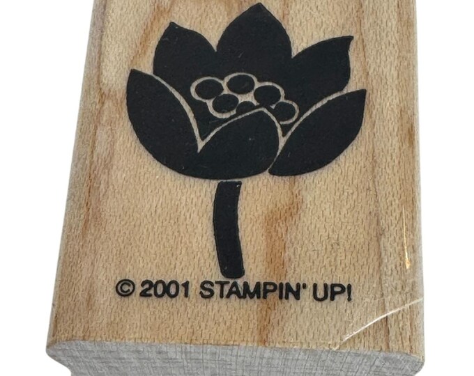 Rubber stamp christmas tree