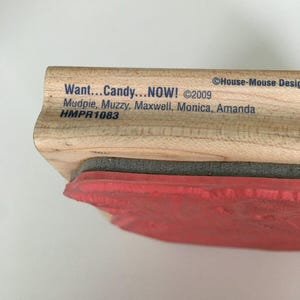 Stampability Stempel Willst du jetzt Candy, Hausmaus Rare Mudpie Muzzy Monica Bild 7