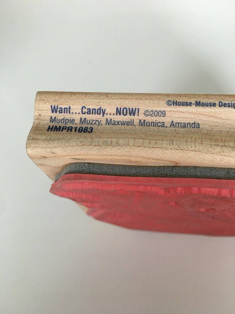 Stampability Stempel Willst du jetzt Candy, Hausmaus Rare Mudpie Muzzy Monica Bild 7