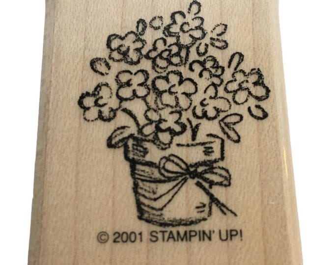 Rubber stamp christmas tree