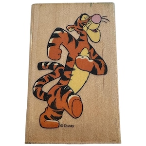 All Night Media Rubberstempel Disney Teigetje Pooh Stripfiguur Lopende Glimlach