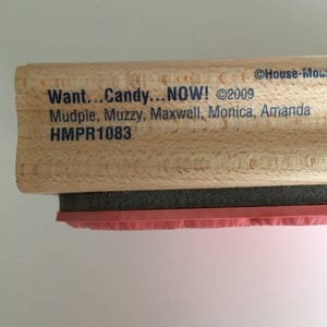 Stampability Stempel Willst du jetzt Candy, Hausmaus Rare Mudpie Muzzy Monica Bild 4