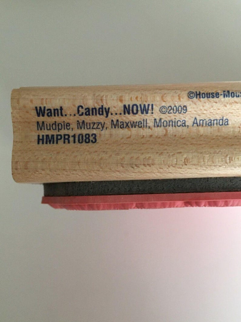 Stampability Stempel Willst du jetzt Candy, Hausmaus Rare Mudpie Muzzy Monica Bild 4