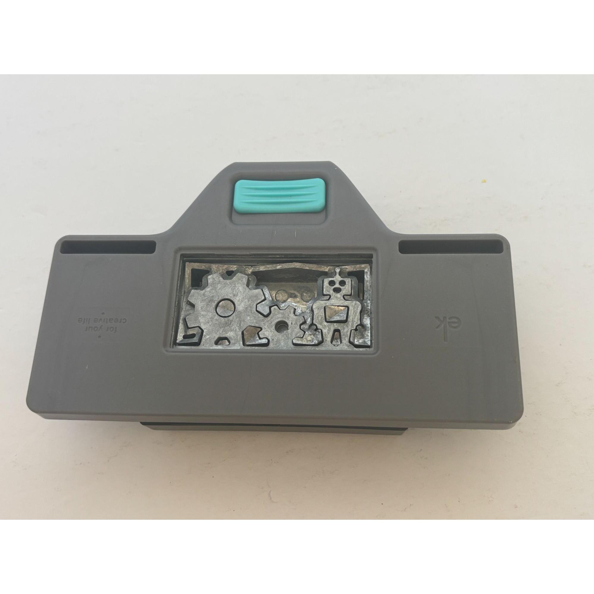 EK Success Robots Gear Border Paper Punch Large Edger Craft Tool