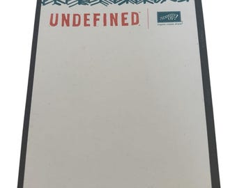 Stampin Up Undefined Stamp Carving Kit For Making DIY Custom Rubber Stamps
