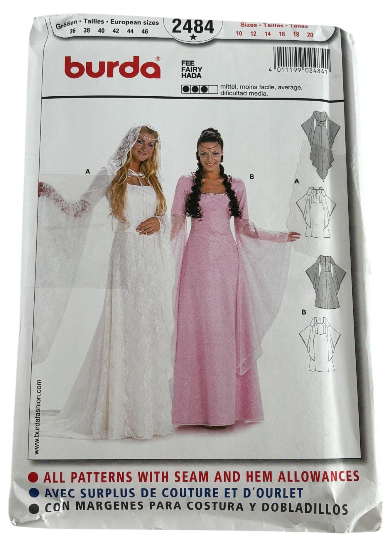sachin and babi light blue dress Burda 3/2026 First Look main image 1