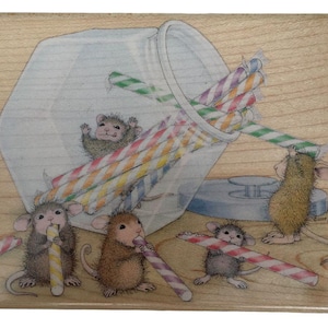 Stampability Stempel Willst du jetzt Candy, Hausmaus Rare Mudpie Muzzy Monica Bild 1