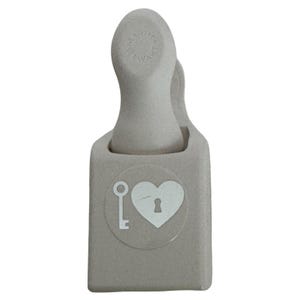 Martha Stewart Double Craft Punch Punch Key to My Heart Lock Craft Cardmaking