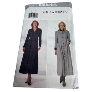 Butterick Sewing Pattern 5080 Jessica Howard A-line Dress Long Sleeve Easy  12-16 - Etsy