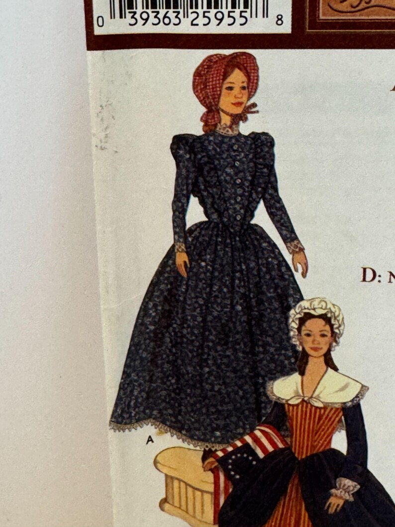 Simplicity Sewing Pattern 5913 Patriotic Historical Costume 11.5 ...