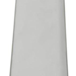 May include: A clear, rectangular acrylic block with a slightly frosted appearance. The block is a solid, elongated shape, suitable for display or as a decorative element. The edges are clean and defined.