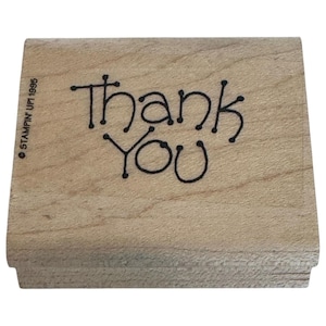 Stampin Up rubberstempel bedankkaart woorden maken Sentiment Gratitude Craft