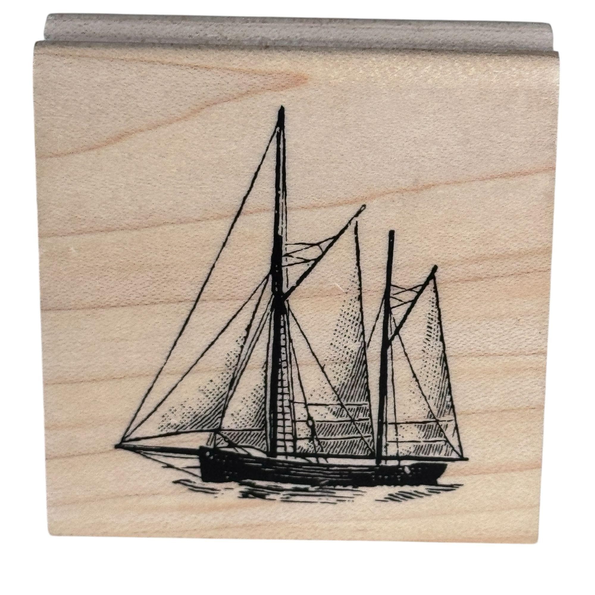 Sailboat Stamp - Etsy