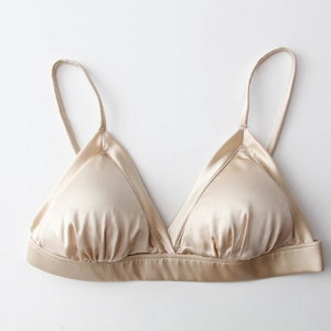 Silk Satin Bra -  Israel