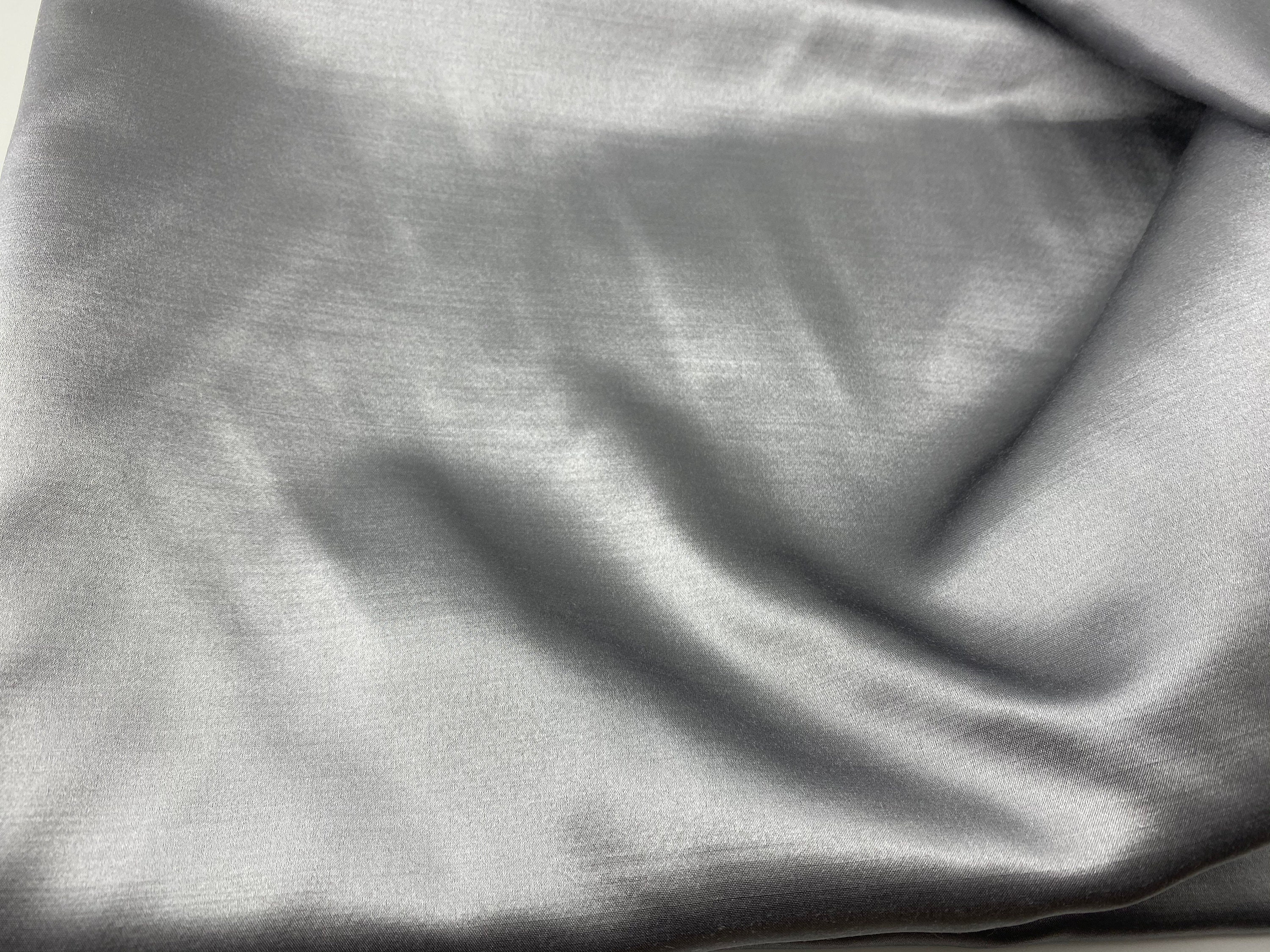 Silk Wool Satin Fabric Silk and Wool blend fabric Silk Wool Etsy