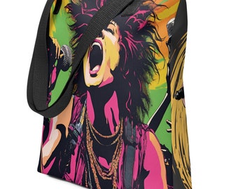 Punk Primal Scream Tote Bag – Unleash Your Rebel Spirit