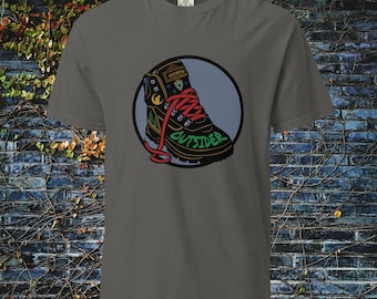 Outsider Hiking Boot Hike Comfort Colors T-Shirt