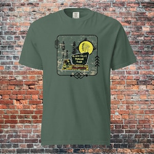 Black Hills South Dakota, Comfort Colors T Shirt