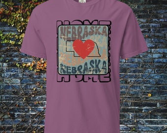 Nebraska, Nebraska Haus, Nebraska Liebe, Komfort Farben T-Shirt