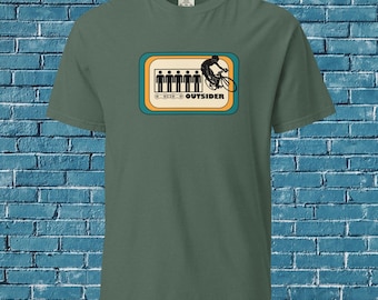 Straßenradfahren Rennrad Außenseiter Radsport Fahrrad Komfort Farben T-Shirt