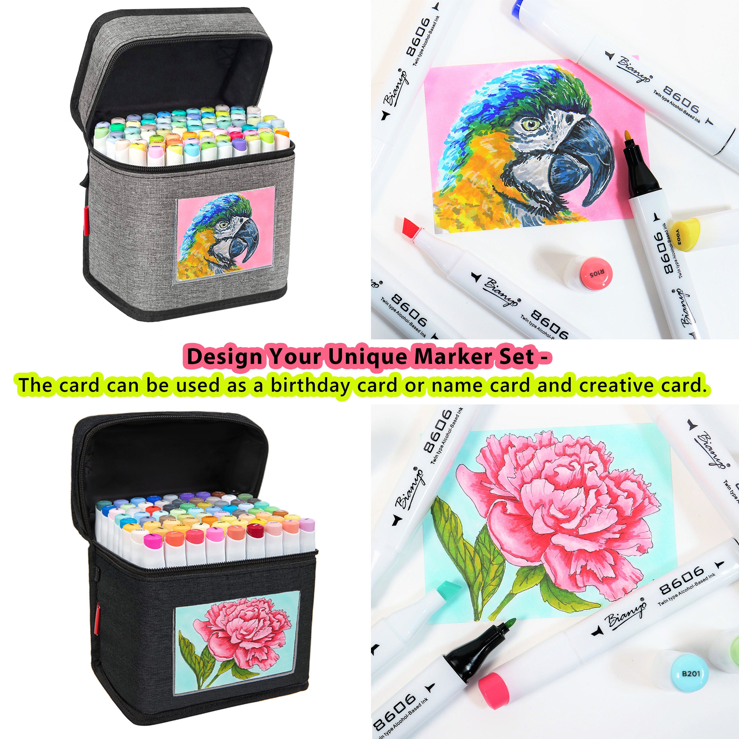 Buy Bianyo Art Permanent Ink Dual Tip Art Markers from Yiwu Bianyo Painting  Materials Co., Ltd., China