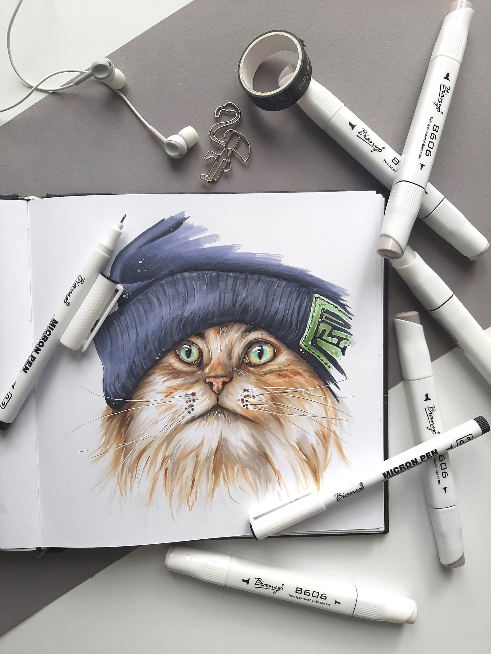 Bianyo Classic Series Alcohol-based Dual Tip Art Markers Set | Etsy