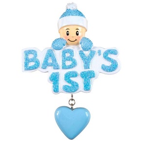 Baby's 1st Christmas Personalized Ornament