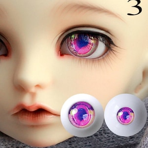 BJD Eyes Sparkling Cartoon 14mm 16mm 18mm 10mm 12mm Acrylic Eyes Doll eyes lw18