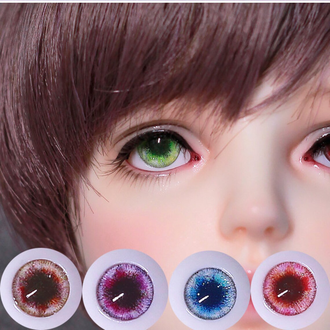 BJD Jelly Eyes 16mm 18mm 14mm Acrylic Small Iris Lw07s Etsy