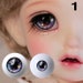 BJD Eyes 10mm 12mm 14mm 16mm 18mm Acrylic Eyes Doll eyes lw14 