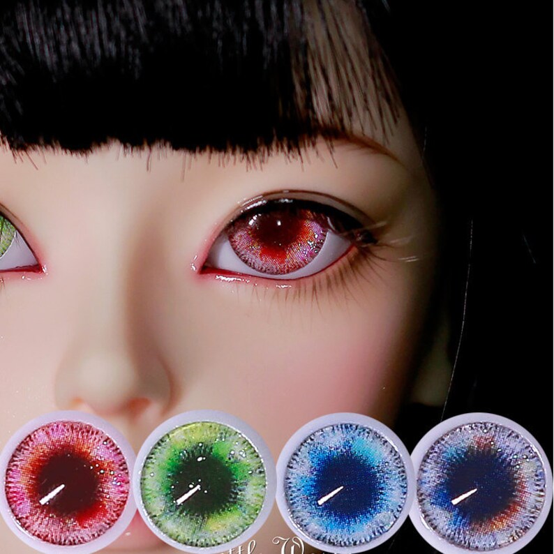 BJD Jelly Eyes 12mm 14mm 16mm 18mm 10mm Acrylic Normal Iris Etsy