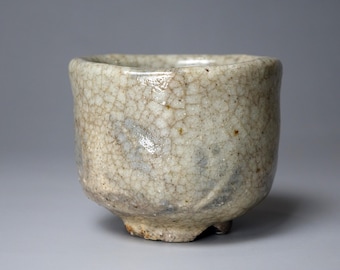 Set of 8 Sake Cups featuring Kyo ware, Hagi ware, Karatsu ware, and Seto ware by unidentified Japanese potters